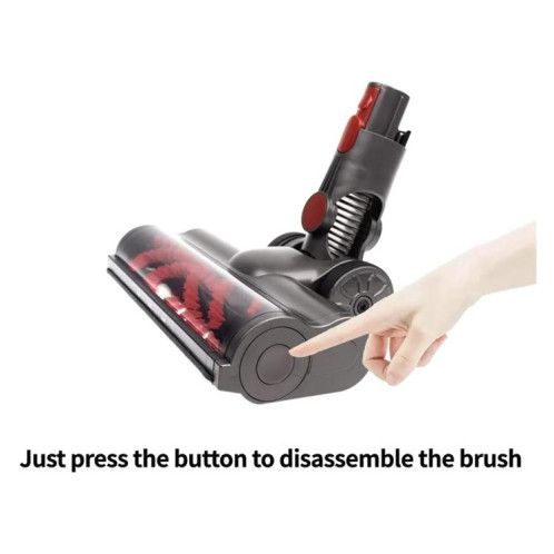Pour aspirateur Dyson V7 / V8 / V10 / V11 / V15, accessoire en fibre de carbone pour brosse de sol, spécification : type 1 SH46011043-07